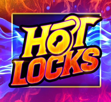 Hot Locks logo on fiery background