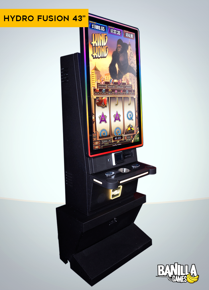 Hydro Fusion 43" cabinet with King Kong