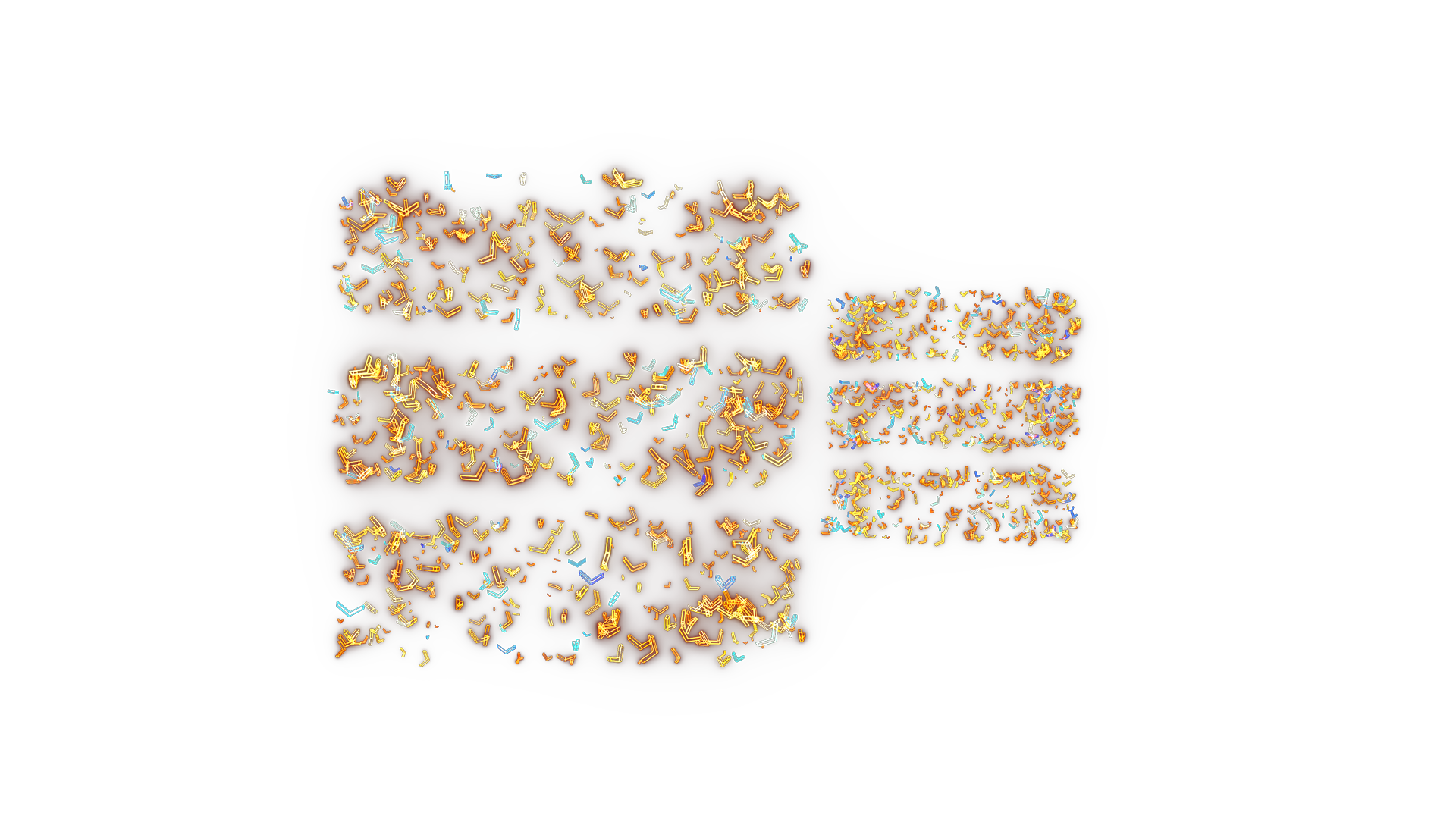 Real-time data particles